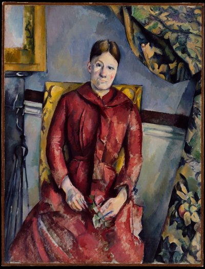 Madame Cézanne by Paul Cézanne